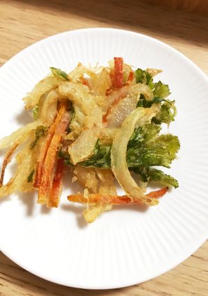 年中行事☆七草のかき揚げ-レシピのメイン写真