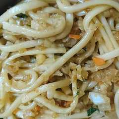 二歳児 vs 野菜たっぷり焼きうどん-レシピのメイン写真