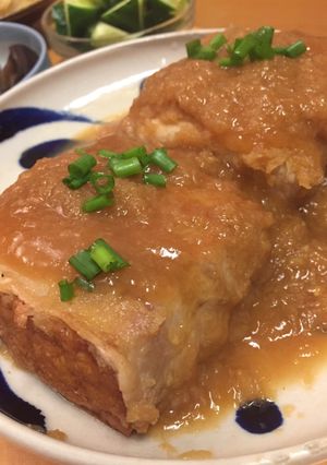 厚揚げのおろし生姜豚肉ロール-レシピのメイン写真