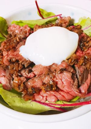 炊飯器で簡単ローストビーフ、丼でも♡-レシピのメイン写真