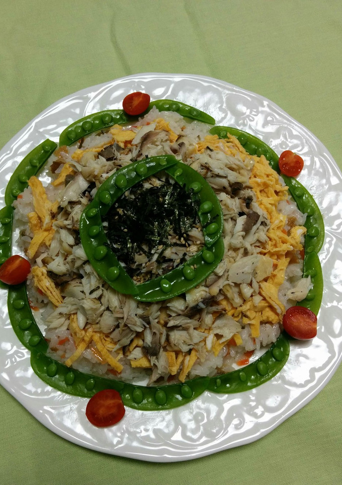 色とりどり！焼き鯖ちらし寿司-レシピのメイン写真