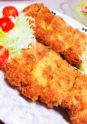 簡単！豚バラスライスで大葉チーズ豚カツ-レシピのメイン写真
