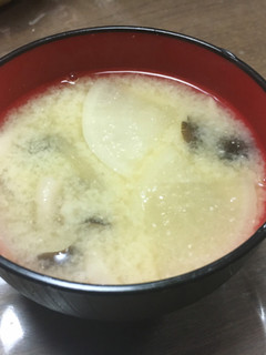 大根とキノコのお味噌汁-レシピのメイン写真