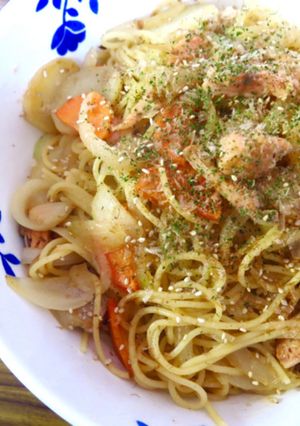 どさんこの心♪ちゃんちゃん焼き風パスタ-レシピのメイン写真