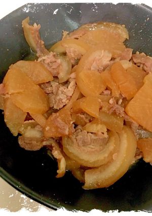 イノシシ肉の大根煮-レシピのメイン写真