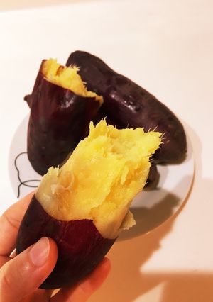 リードでしっとり薪ストーブ焼き芋-レシピのメイン写真