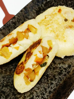 琉木綿とうふとうどんでもちもちおやき-レシピのメイン写真