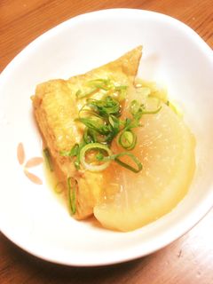 大根と厚揚げの煮物-レシピのメイン写真