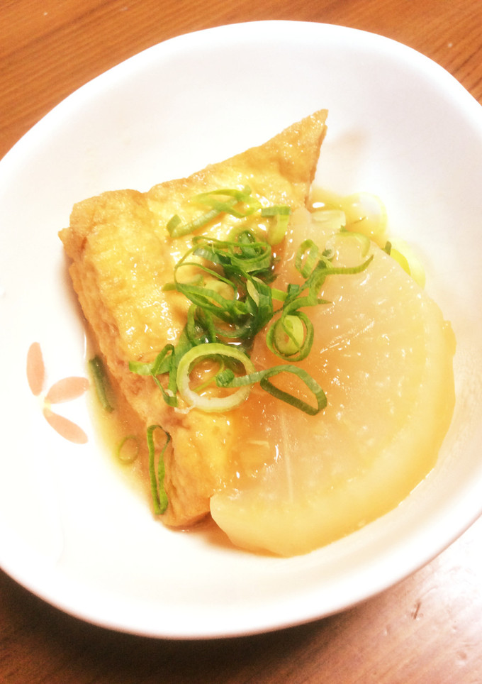大根と厚揚げの煮物-レシピのメイン写真