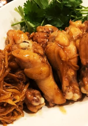 ベトナム料理★手羽のカラメル生姜煮-レシピのメイン写真