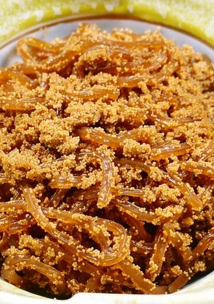 真鱈子と白滝の炒め煮-レシピのメイン写真