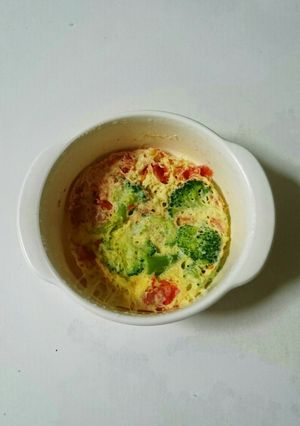 離乳食完了期～レンジで簡単オムレツ♪-レシピのメイン写真