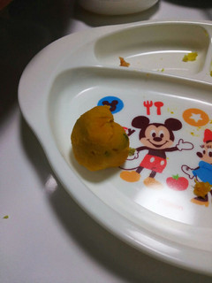 手づかみ食べ かぼちゃ巾着 カミカミ期-レシピのメイン写真
