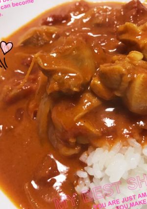 お店の味を再現♡バターチキンカレー♡-レシピのメイン写真