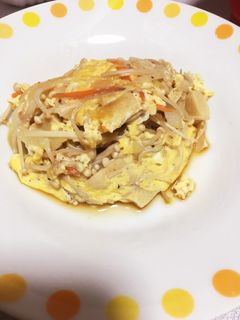 簡単たまごとじ煮-レシピのメイン写真