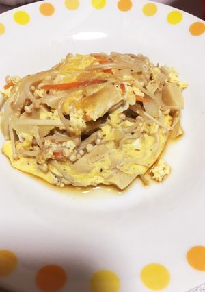 簡単たまごとじ煮-レシピのメイン写真