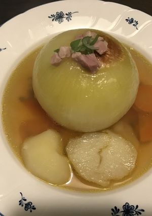 旨み成分丸ごとたまねぎスープ-レシピのメイン写真