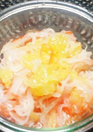 夏みかん入り♪大根とにんじんのなます-レシピのメイン写真