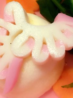 かまぼこの飾り切り(鶴)-レシピのメイン写真