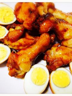 *手羽元の甘辛煮*-レシピのメイン写真