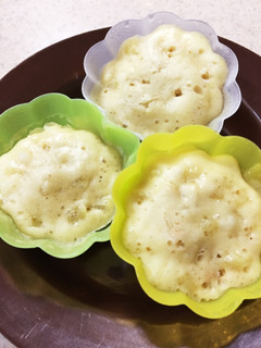 離乳食❤米粉りんご蒸しパン-レシピのメイン写真