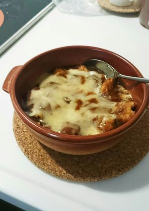 パン耳でレンチンカレーグラタン-レシピのメイン写真