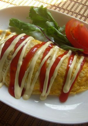 子供が喜ぶ　納豆オムレツ♪-レシピのメイン写真
