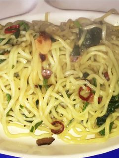 とても簡単!ペペロンチーノ風焼きそば-レシピのメイン写真