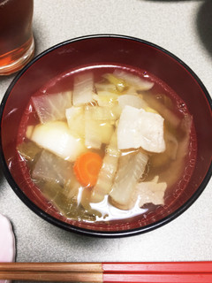 和風野菜スープ-レシピのメイン写真
