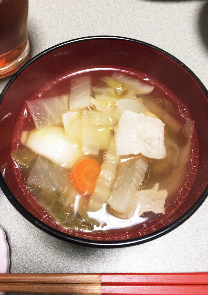 和風野菜スープ-レシピのメイン写真
