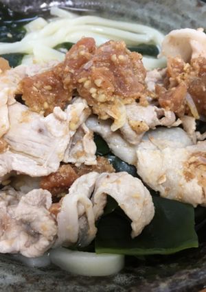 豚肉と梅のさっぱりうどん-レシピのメイン写真