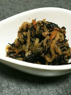 ヘルシー♪切り干し大根とひじきのそぼろ煮-レシピのメイン写真