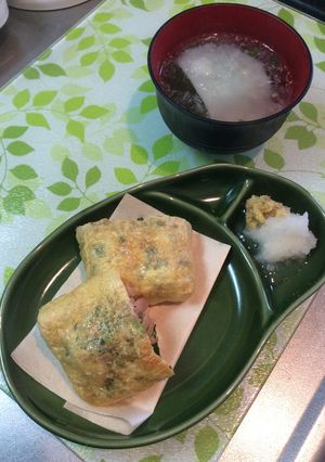 簡単!油揚げの青菜詰め-レシピのメイン写真