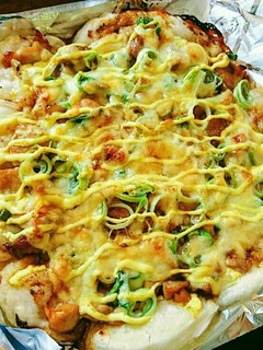 おもち消費!トースターで照り焼きお餅ピザ-レシピのメイン写真