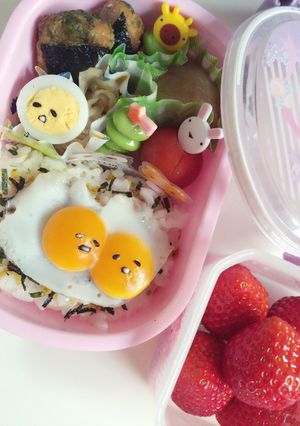 キャラ弁 簡単 ぐでたま-レシピのメイン写真