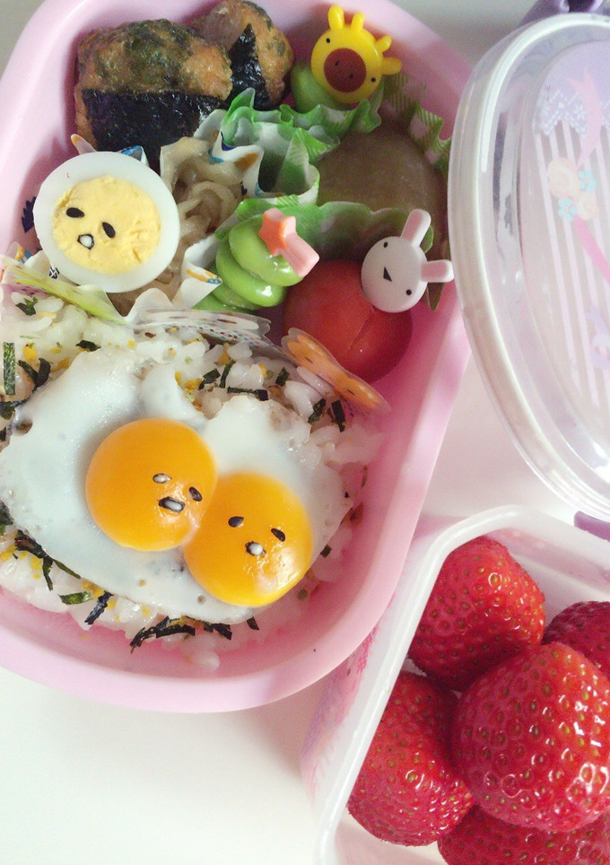 キャラ弁 簡単 ぐでたま-レシピのメイン写真