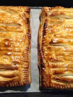 *パイシートを使った簡単アップルパイ*-レシピのメイン写真