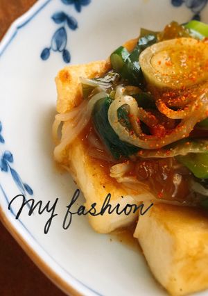 フライパンで☆とろーり餡かけ豆腐-レシピのメイン写真