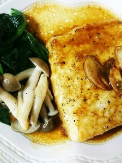 メカジキのガーリックバター醤油炒め-レシピのメイン写真