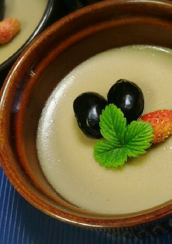 黒豆煮汁を使った簡単プリン☆黒豆リメイク-レシピのメイン写真