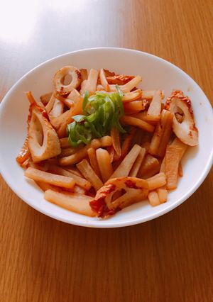 簡単！竹輪と大根の生姜焼き-レシピのメイン写真