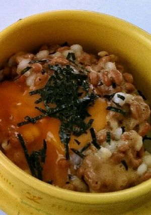 もち麦納豆混ぜうどん-レシピのメイン写真
