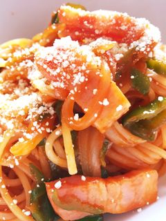 昔ながらのナポリタン-レシピのメイン写真