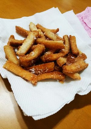 材料二つ！サックサク！パン耳救済♡-レシピのメイン写真