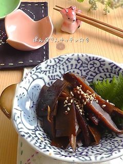京都♪出汁を取った後の昆布で作る佃煮-レシピのメイン写真