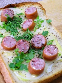 ウィンナートースト-レシピのメイン写真