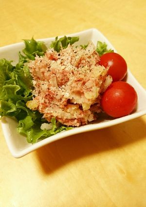 コンビーフのポテトサラダ-レシピのメイン写真