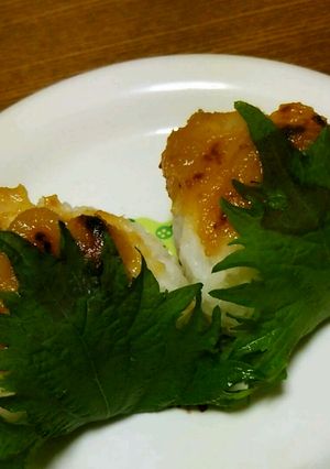 ゆず味噌の焼きおにぎり-レシピのメイン写真
