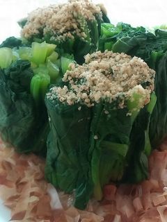 ほうれん草のお浸し-レシピのメイン写真