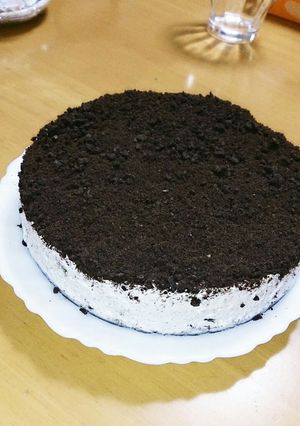 低カロリー！ココアビスケットチーズケーキ-レシピのメイン写真